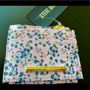 NEW STEVE MADDEN CARD CASE WALLET
